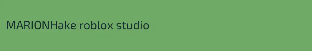 MARIONHake roblox studio